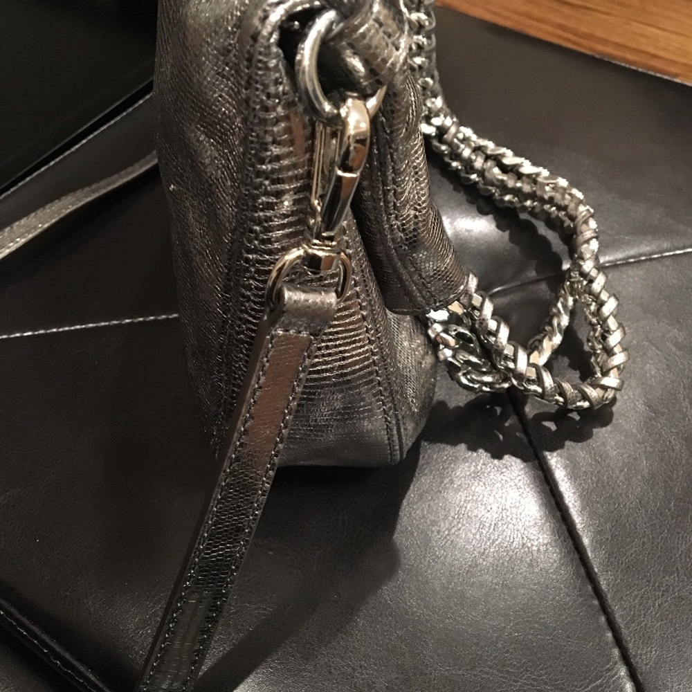‼️SOLD‼️ MICHAEL KORS Snake Embossed Leather - Picture 4 of 6